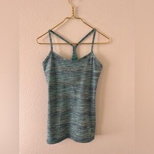 Lululemon Athletica Teal Strappy Tank Top